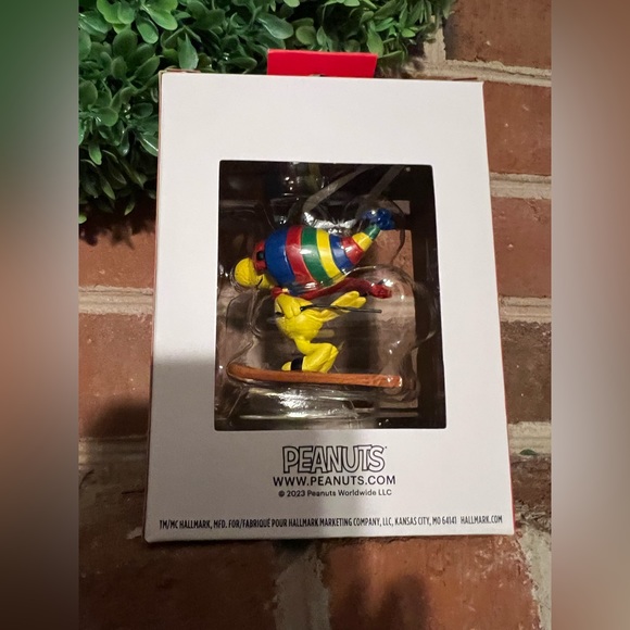 Hallmark Peanuts Woodstock Skiing Christmas Ornament - Picture 9 of 10